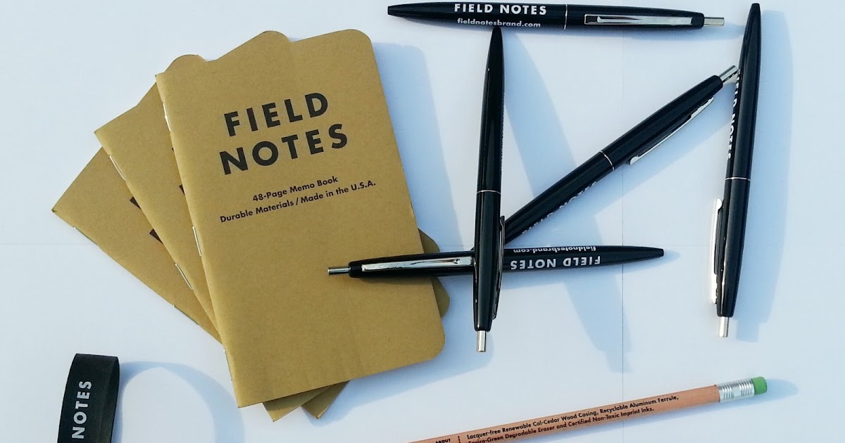 Field Notes notebooks The Pencilcase Blog Fountain pen, Pencil, Ink