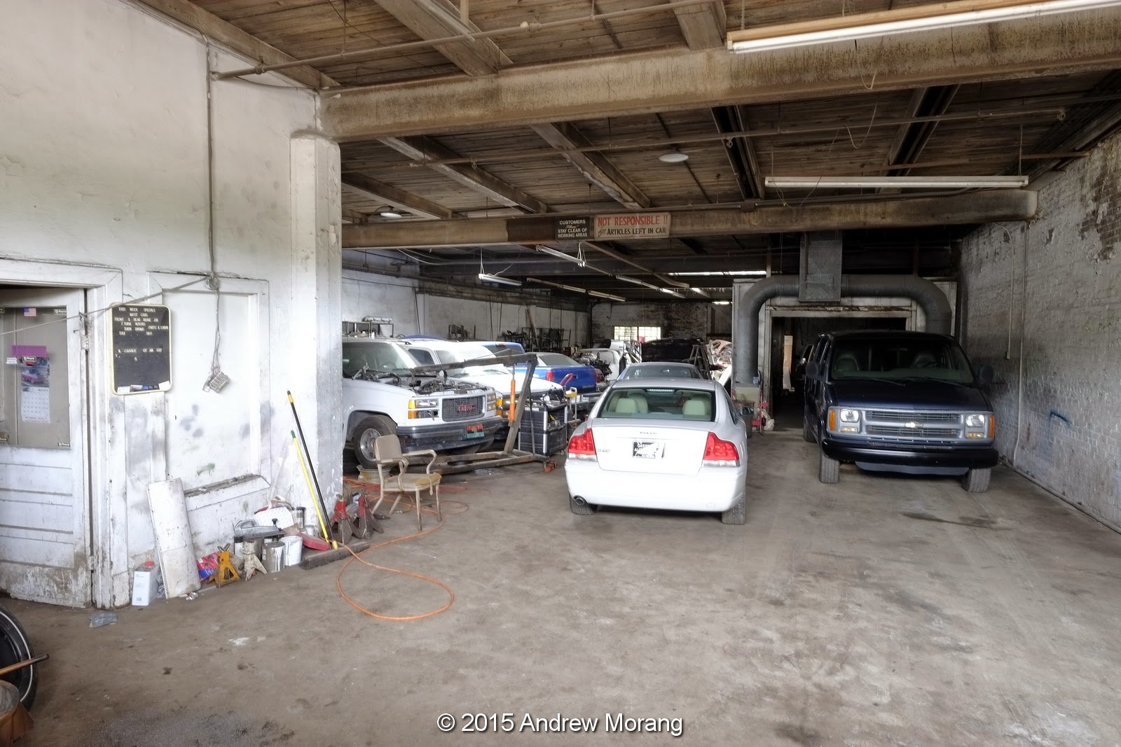 Urban Decay Dilapidated Stores Mill Street Jackson Mississippi
