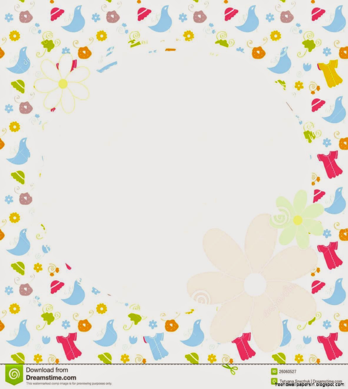 Baby Cute Background With Dresses Royalty Free Stock Photography Baby Cute Background With Dresses Royalty Free Stock Photography