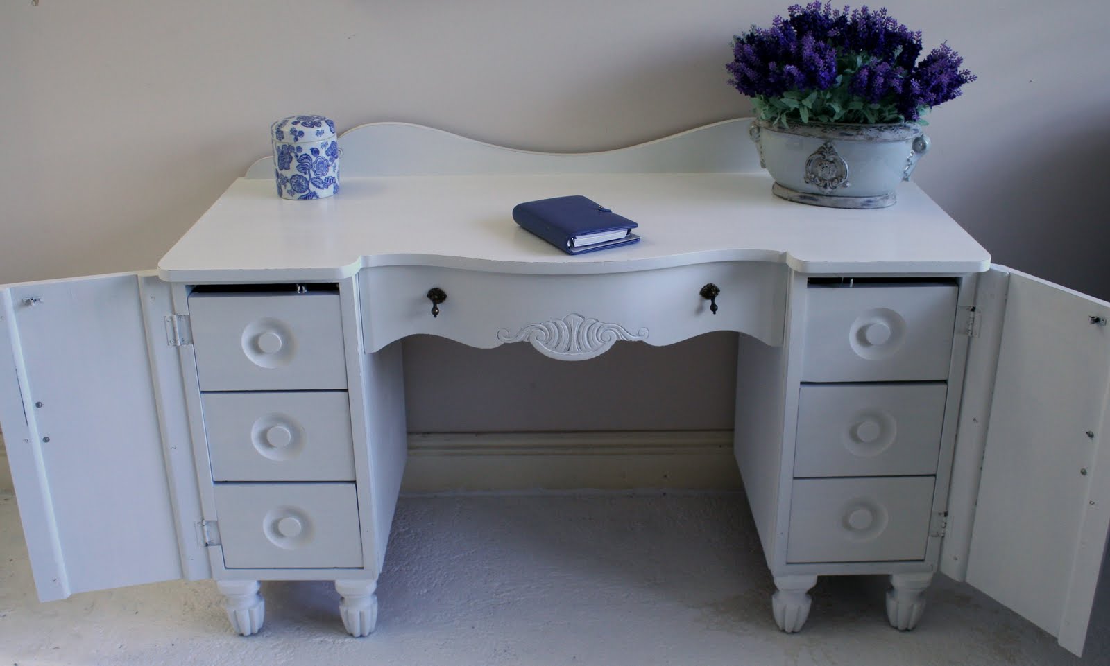 Lilyfield Life Latest Pieces White Desk and Chair