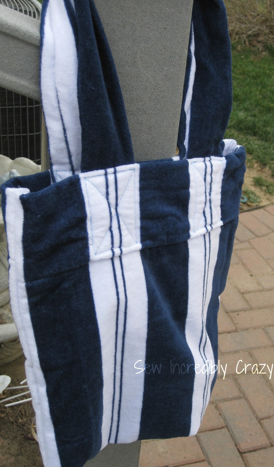 Sew Incredibly Crazy Beach Bag Baby!