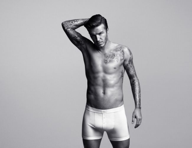 David Beckham + H&M.