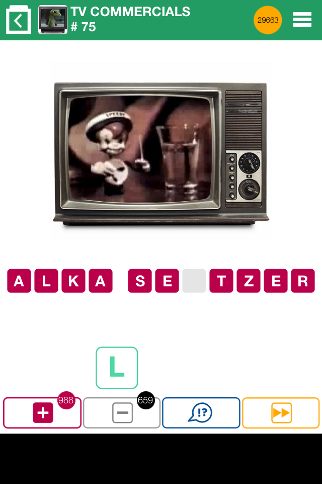 App and Answers: 100 Pics 1 Picture Quiz Tv Commercials Level 71-80 Answers