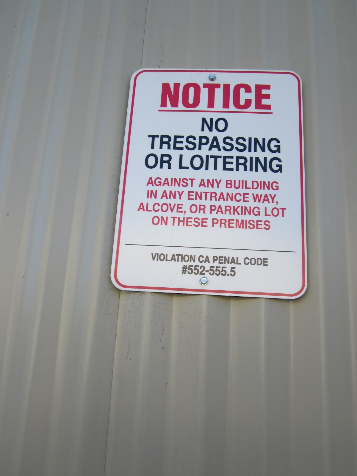 Santa Cruz Police Tresspassing Issues? Help Us Prevent It!