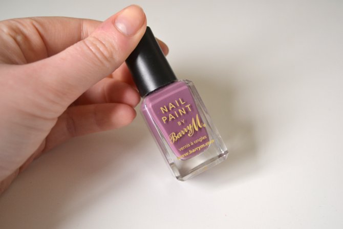 Barry M Nail Paint in Vintage Violet
