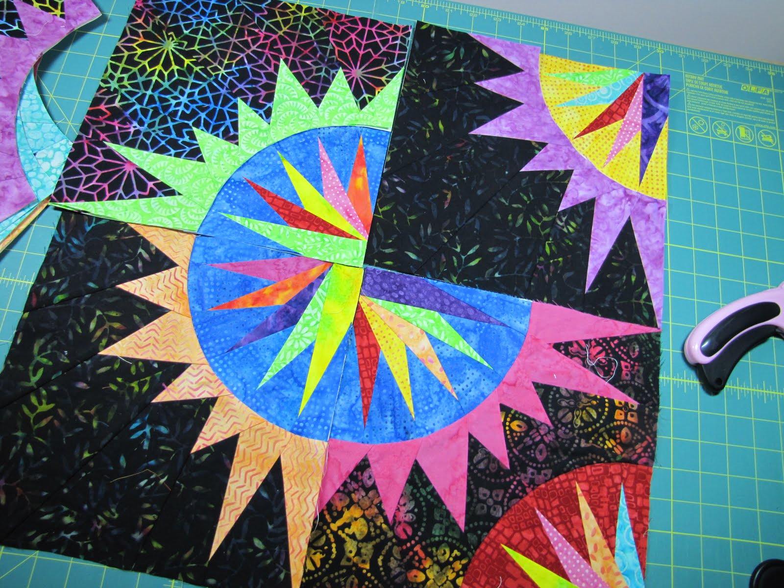 Canton Village Quilt Works Total Eclipse