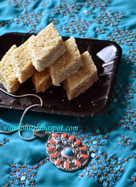 seven cup burfi