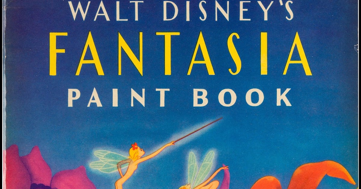 Fantasy Ink Fantasia Paint Book, 1940