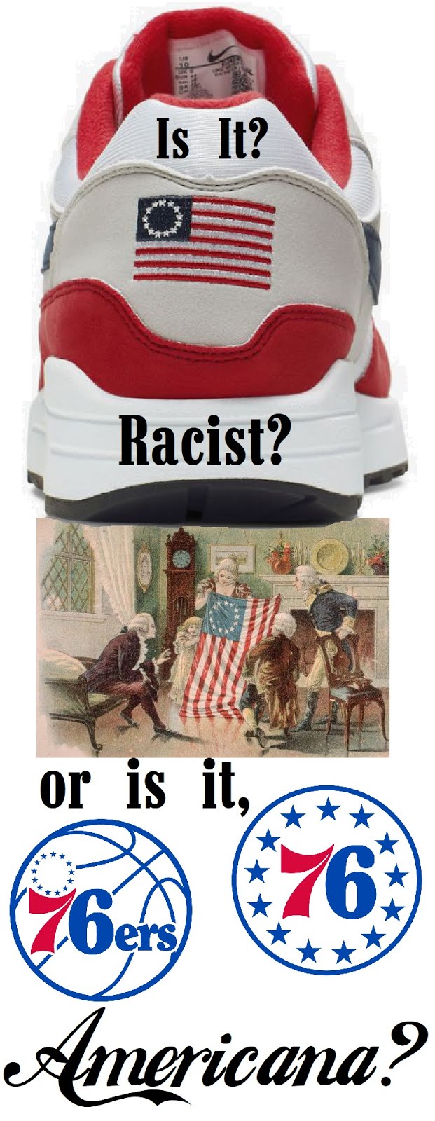 Nike Gets Rid Of Betsy Ross Flag Shoe
