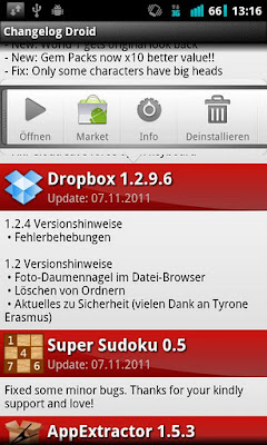 Changelog Droid Premium v2.2 Apk App