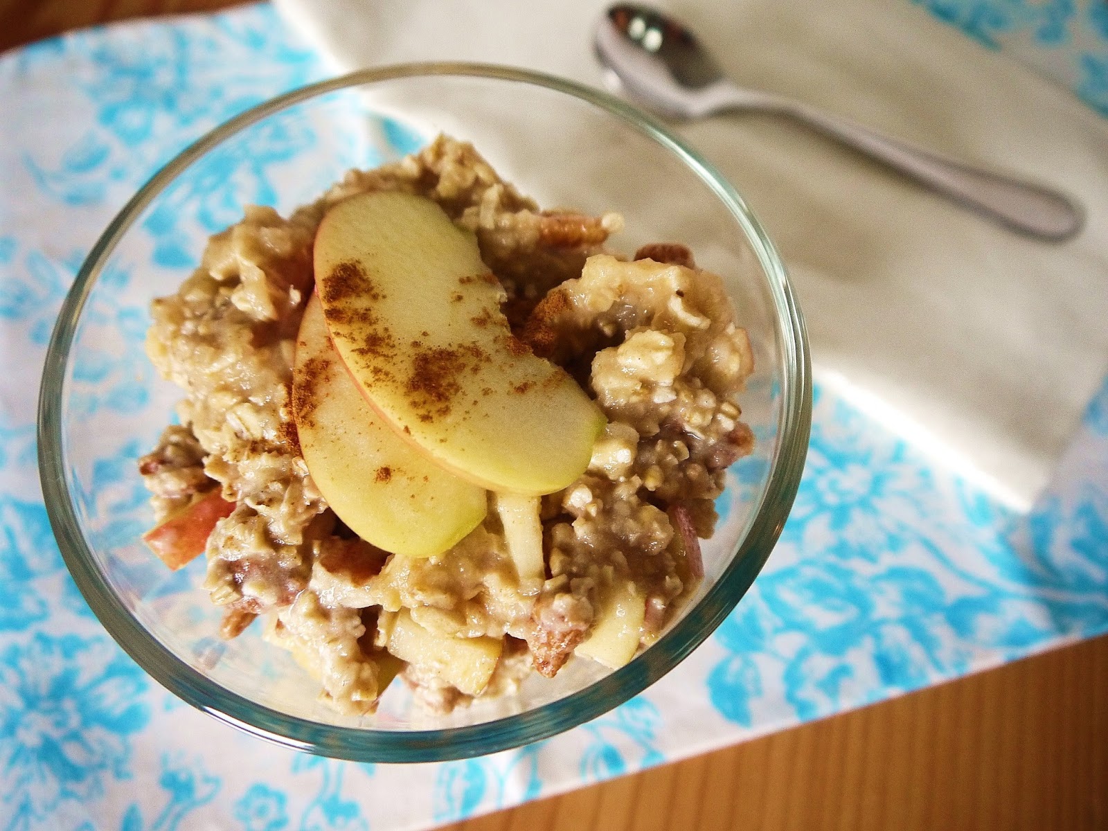 Eighty Twenty 80 Apple Pie Fridge Oats {DairyFree Option}