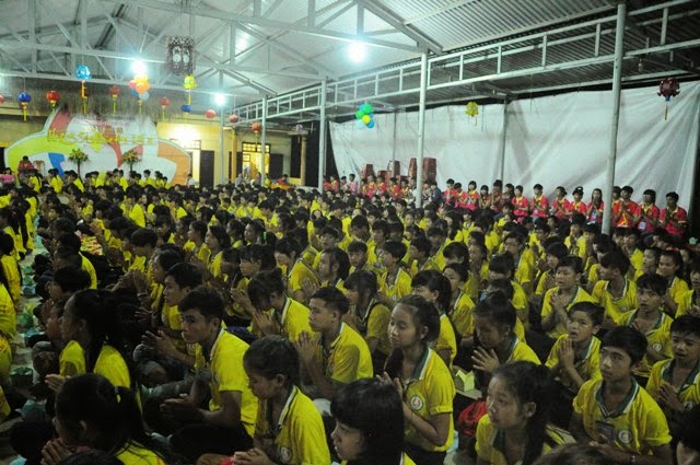 chùa hoa khai,khóa tu mùa hè,đăk nông,thắp nến,tri ân