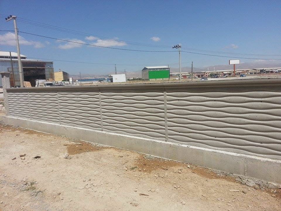 Bahçe Duvar Kalıp Desenli Beton duvar Kalıpları ve Desenli Bahçe duvar