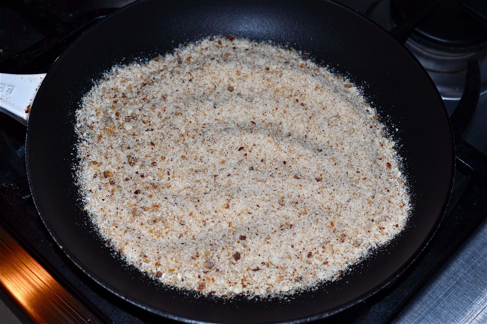 Mister Meatball Pasta & toasted bread crumbs