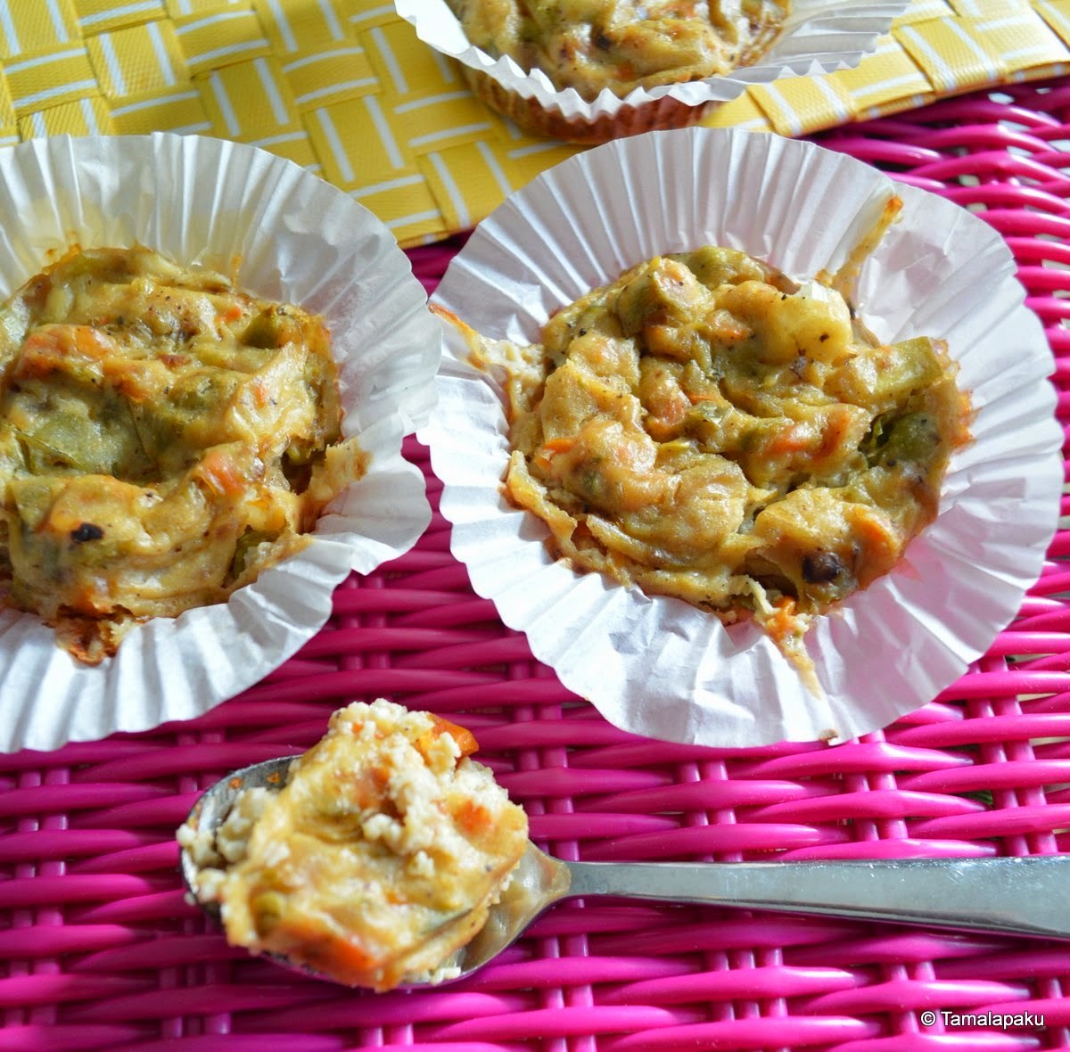 Tofu Mini Quiche Tamalapaku