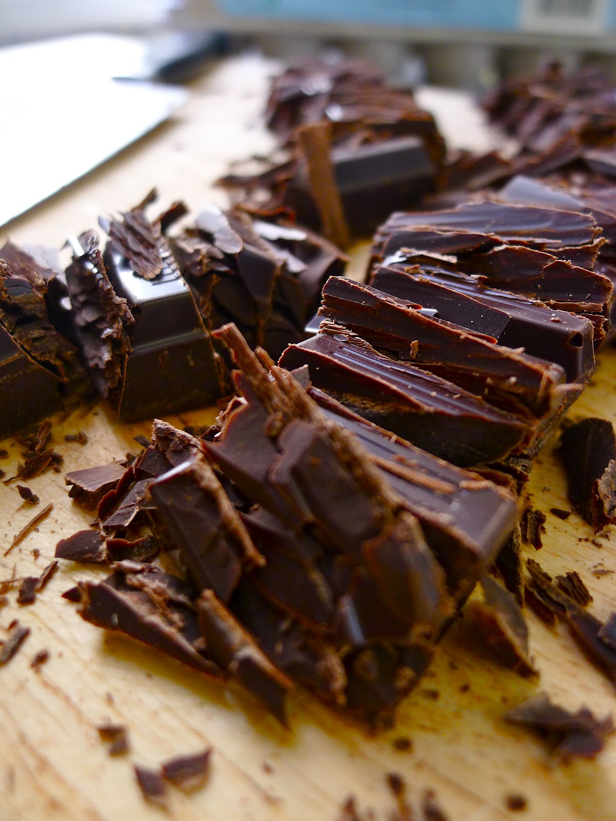 Baked. Chocolate Pot de Creme with Pistachio Shortbread
