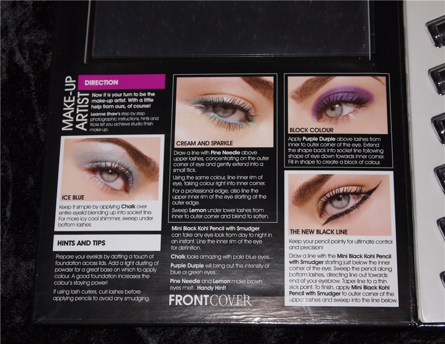 Bleeding Beauty Frontcover Top Drawer Eye Pencil Collection