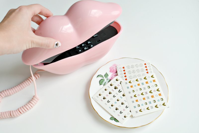 nails kitsch nail art BURKATRON