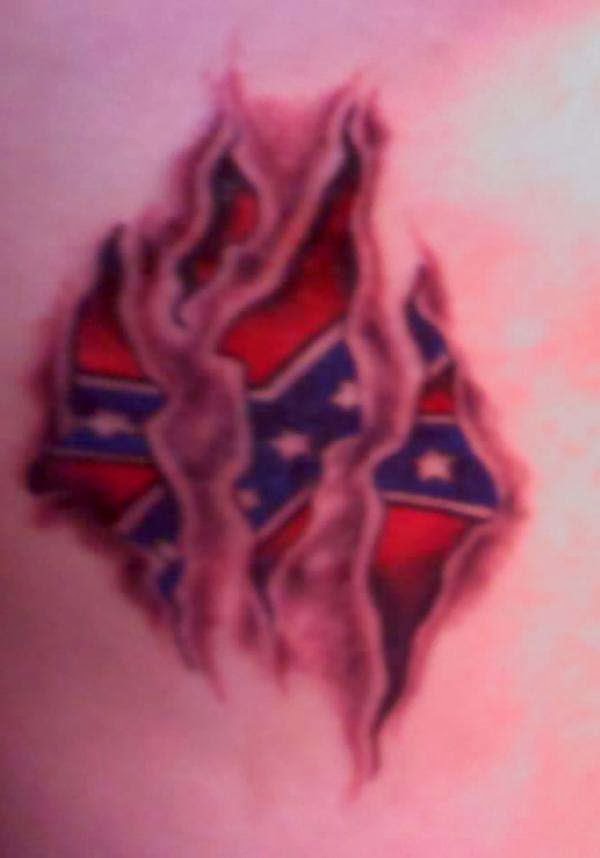 Rebel Flag Tattoos