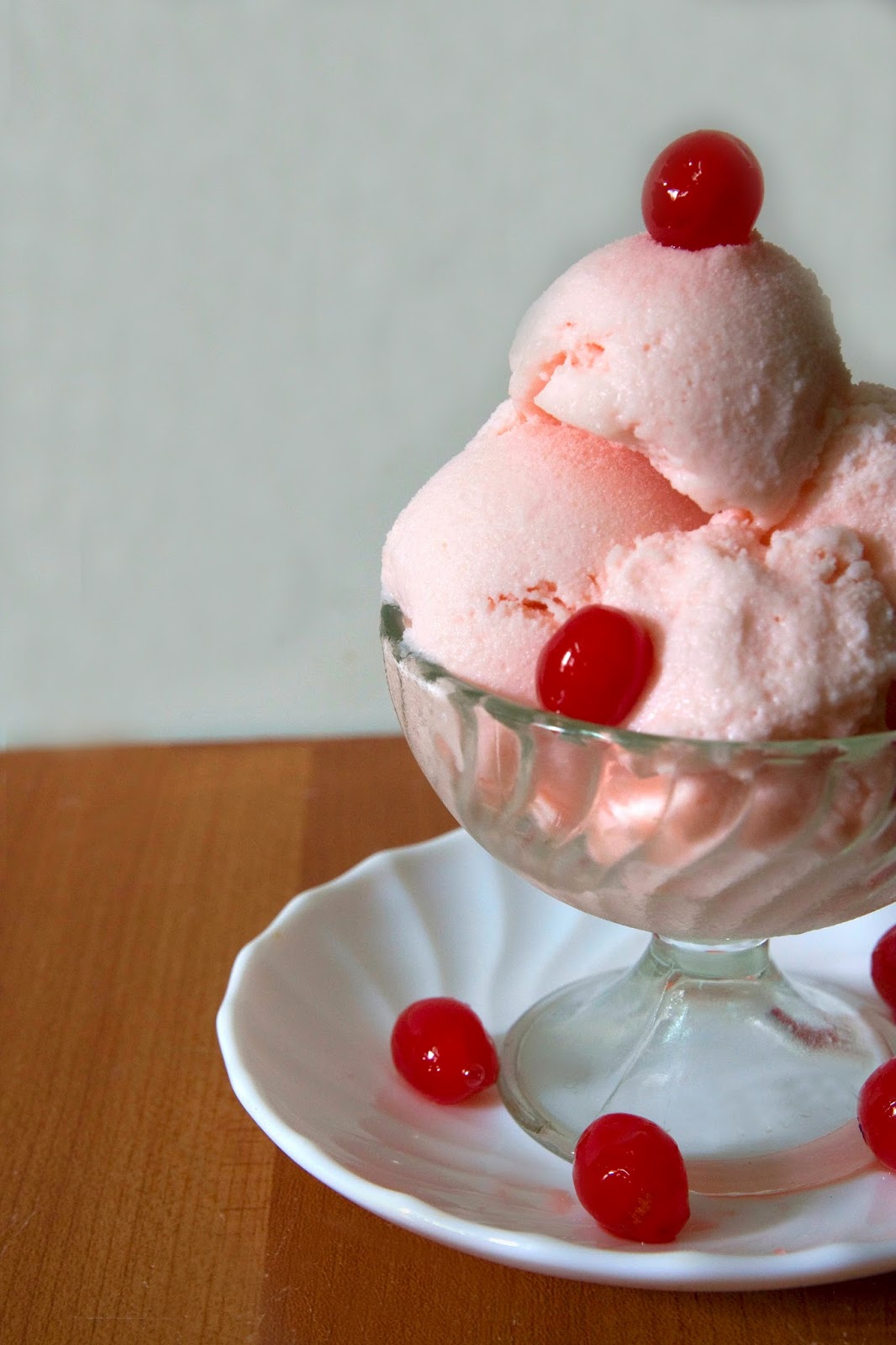 Nimmy's Kitchen Cherry Ice Cream