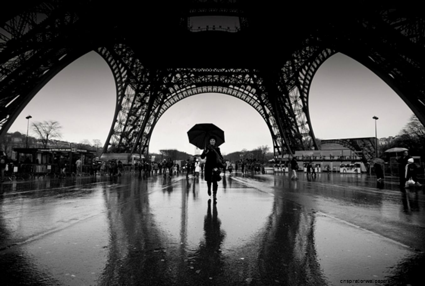 Eiffel Tower Black and White Photography Eiffel Tower Black and White Photography