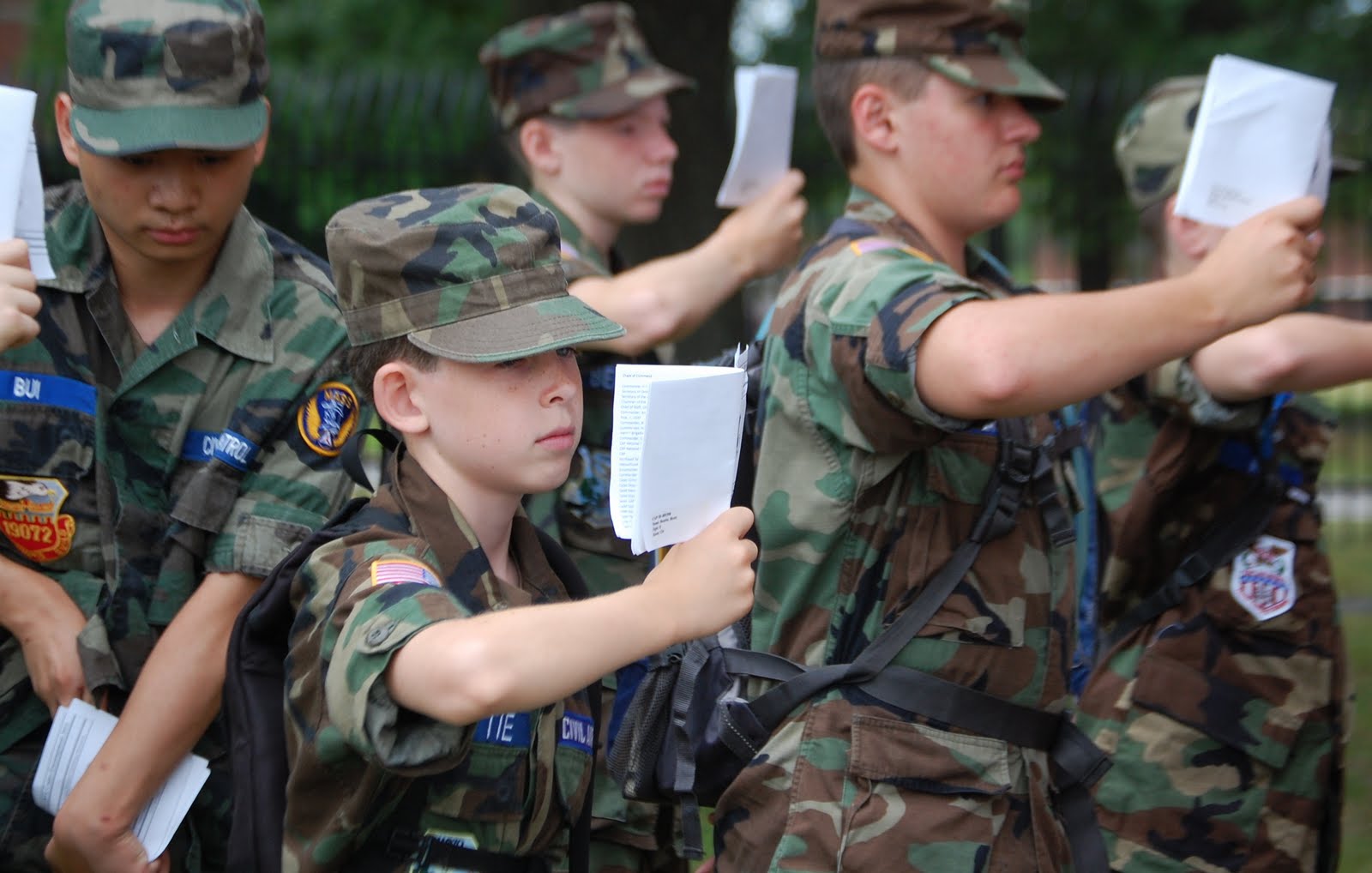 Massachusetts Wing, Civil Air Patrol Mass Wing Encampment Arrival