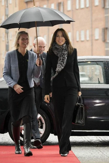 Crown Princess Mary of Denmark attended the language conference,