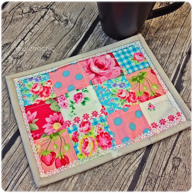 Sew Retro Chic! I Love Making Mug Rugs