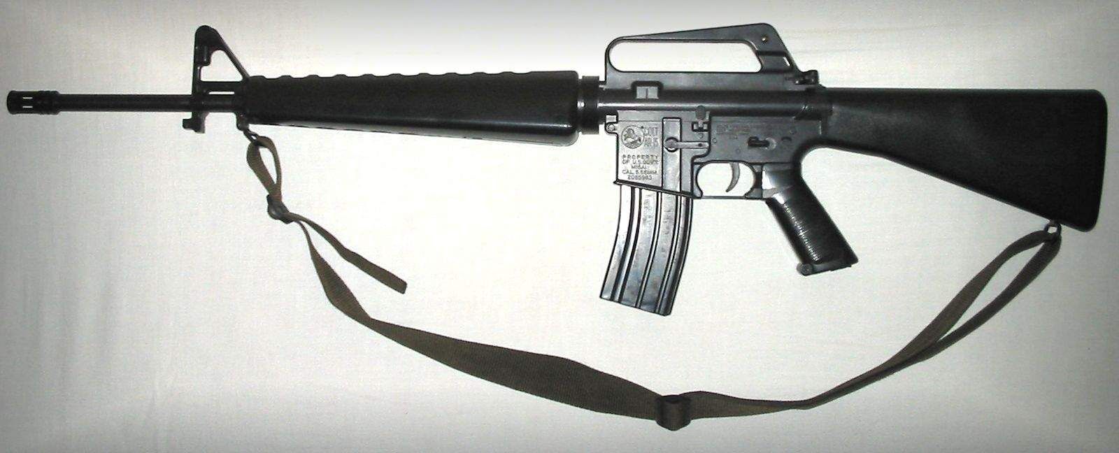 Deadly M-16 Rifle.