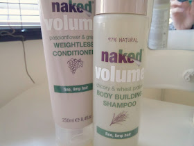 Naked Volume Body Building Shampoo & Weightless Conditioner
