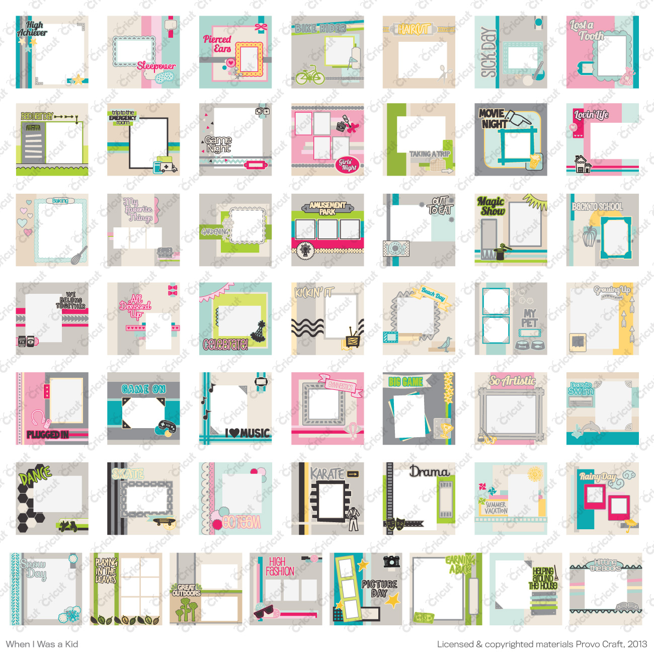 Obsessed with Scrapbooking Two New Layout Based Cricut Cartridges