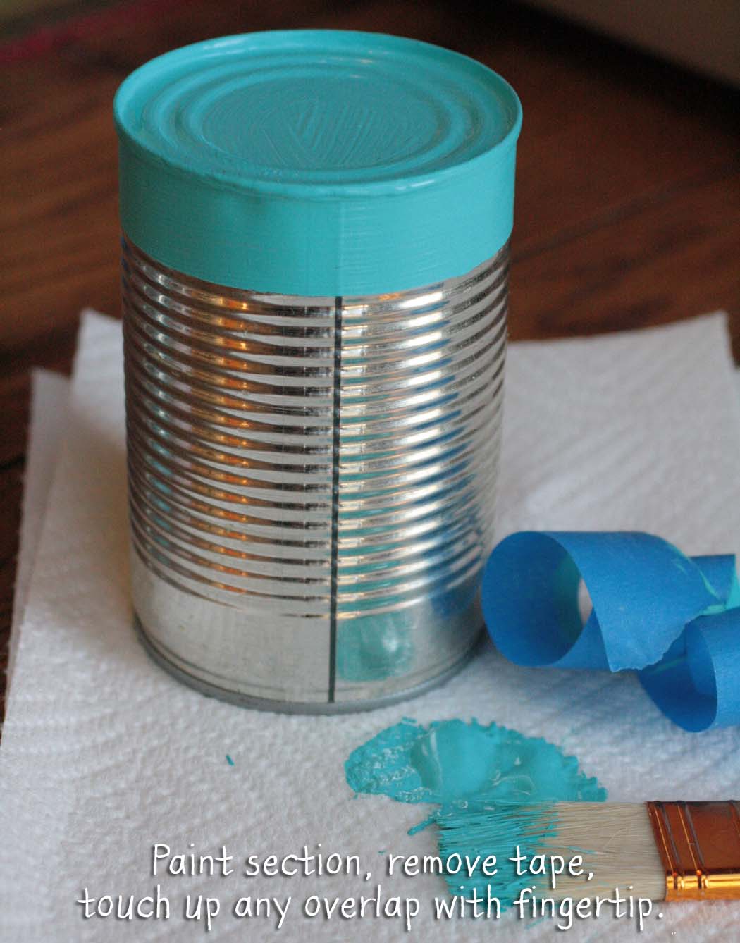 iLoveToCreate Blog How to make Pretty Pastel Upcycled Cantainers