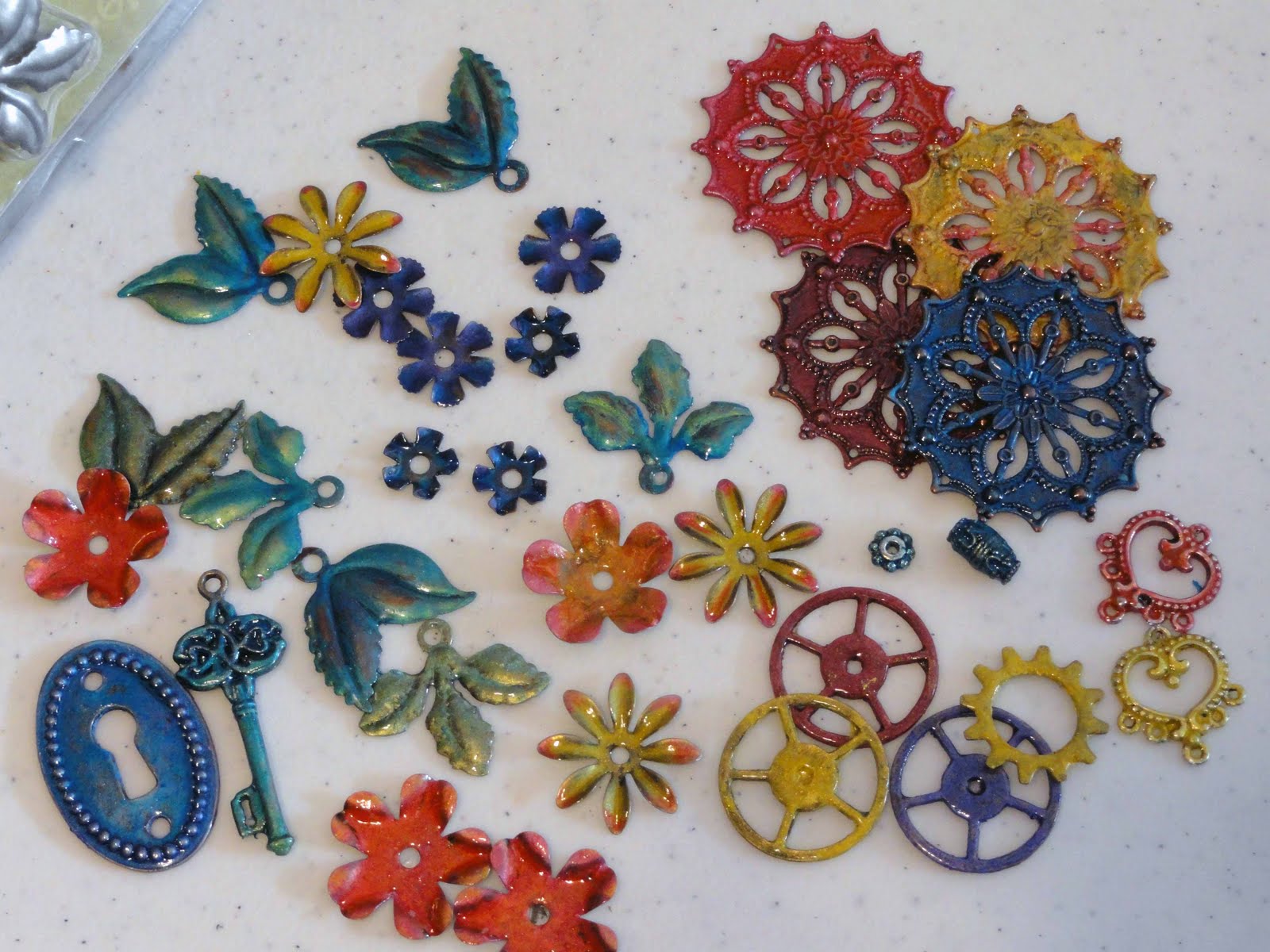 Glory Hound designs First of Two types of faux enameling