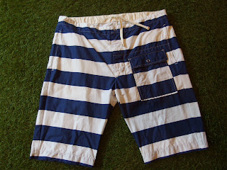 Engineered Garments Lafayette Short Two by Two Stripe