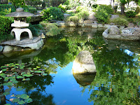 Landscapes japanese garden Montevideo Uruguay 