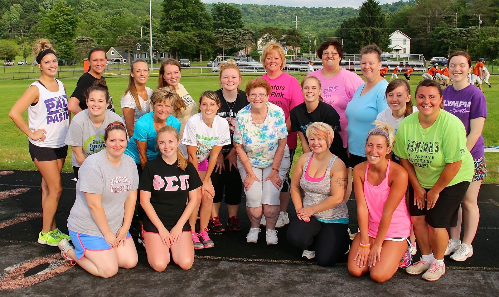 Port Allegany Online Alumni Cheerleaders Ready For Action