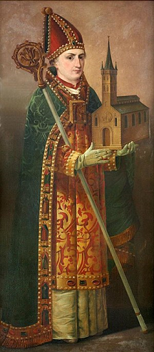 San OSCAR (ANSGARIO) de Bremen Patrono de Escandinavia (801-†865) Fiesta 03 de Febrero
