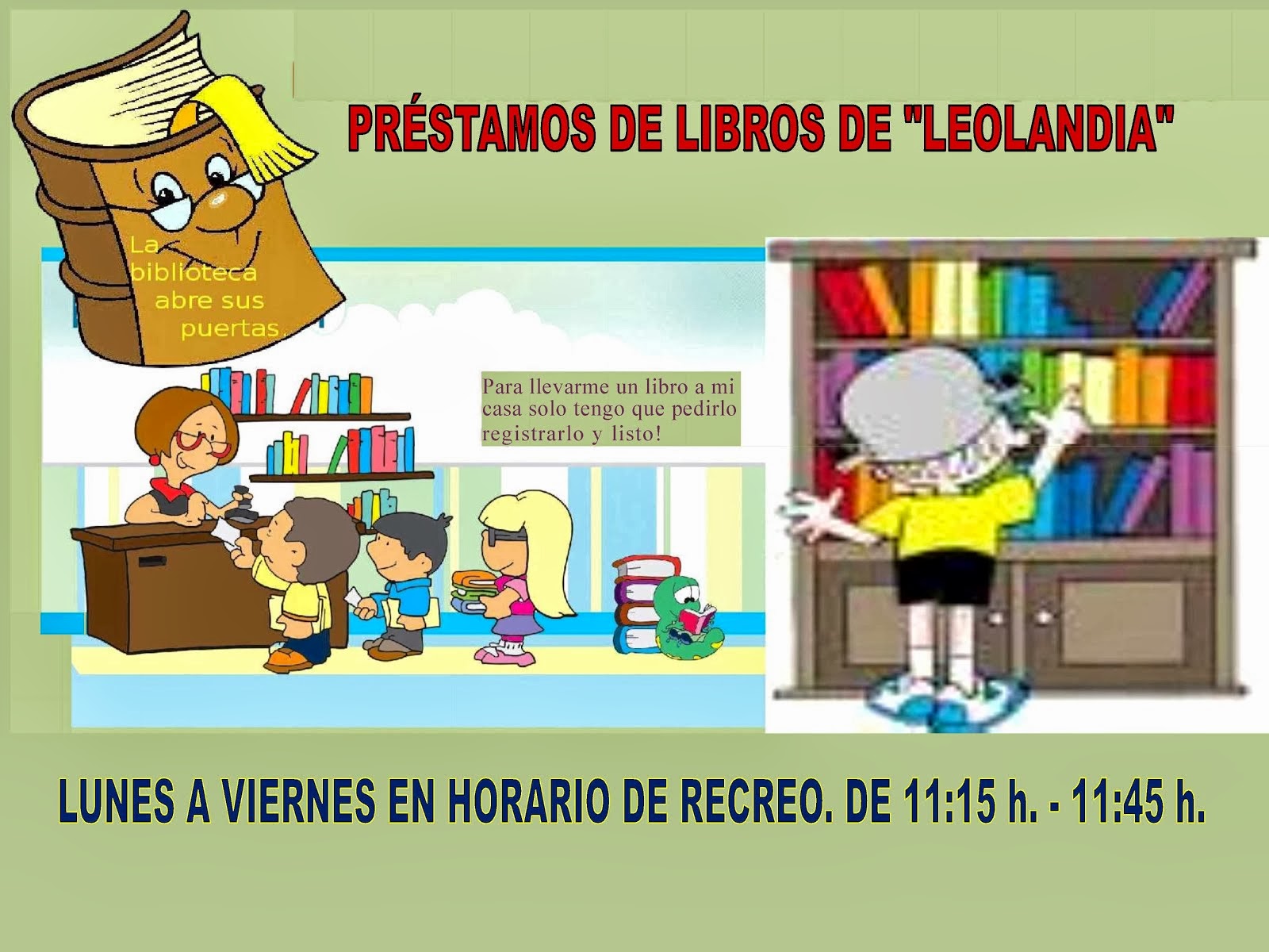 HORARIO DE PRÉSTAMOS