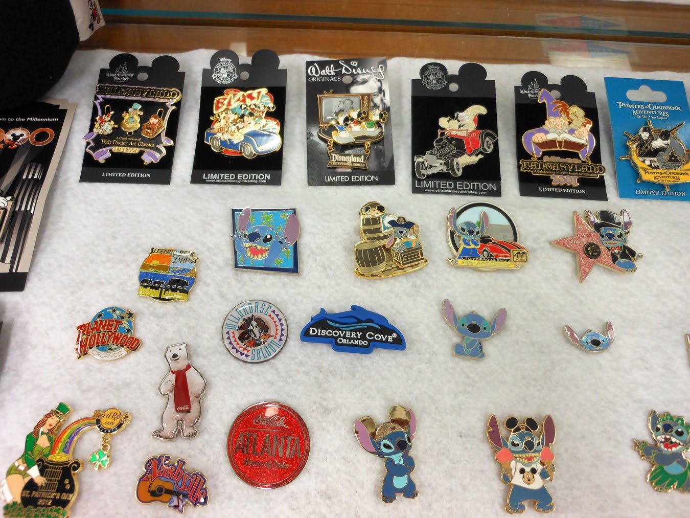 Hobbies on Display September 2012 Cassidy's Disney Pins Collection