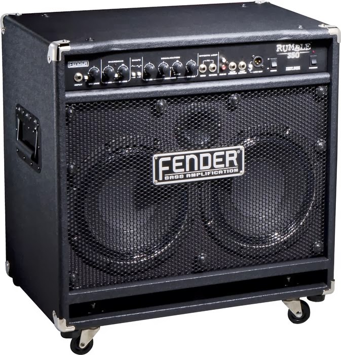 Rex and the Bass Fender Rumble 350 2x10 Bass Combo Amplifier Review