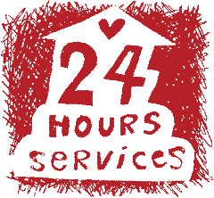 WE open 24 hours