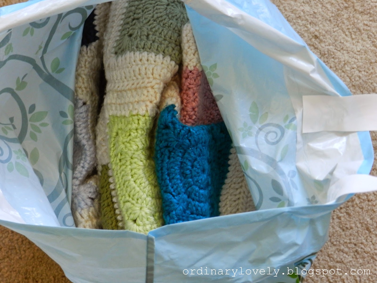 Ordinary Lovely Crochet Afghan Repair