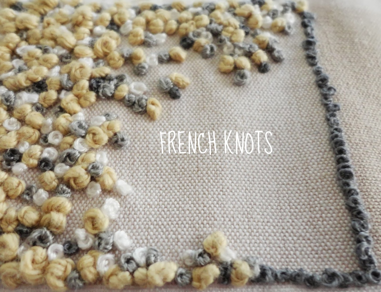 Hand Embroidery Journey French Knots