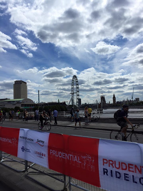 RideLondon 2015 cycling in London