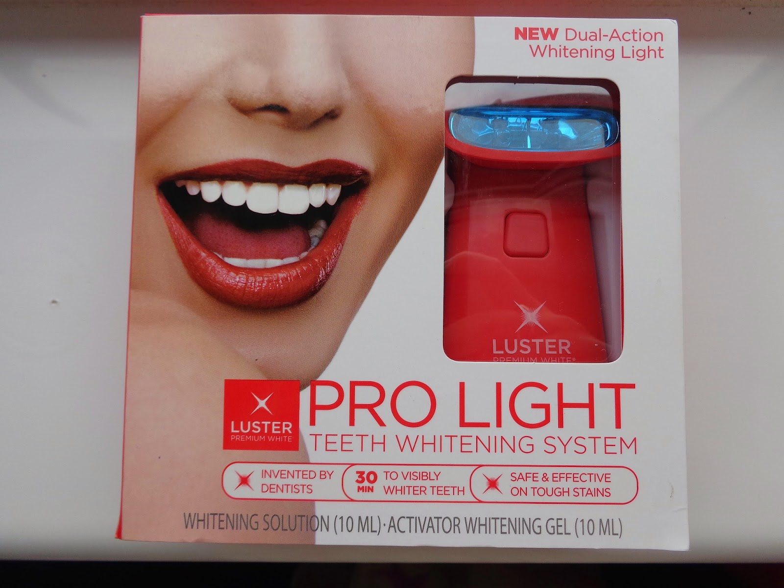 Luster Pro Light Teeth Whitening System Review Jenna Suth