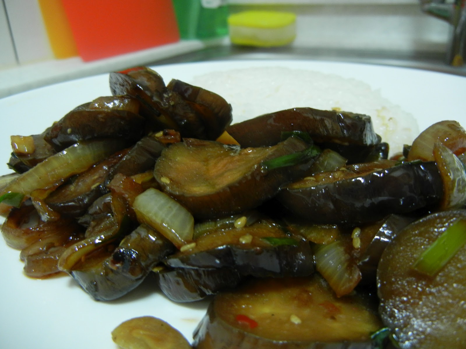 Oven Lovin' Braised Eggplant