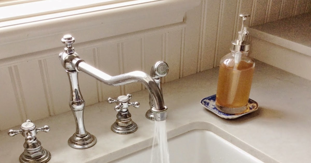 Eleven Gables How To Fix a Spraying Faucet