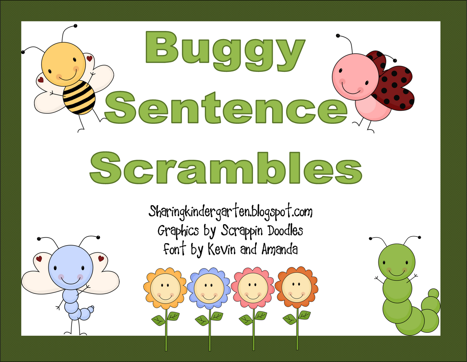 Buggy Word Wall and More!