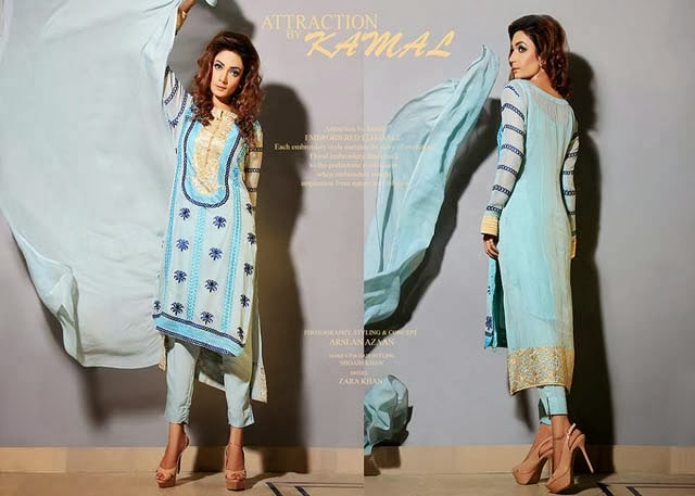 Attraction By Kamal Party Wear Dresses 2013-2014 For Women And Girls Fashion Attraction By Kamal Party Wear Dresses 2013-2014 For Women And Girls Fashion