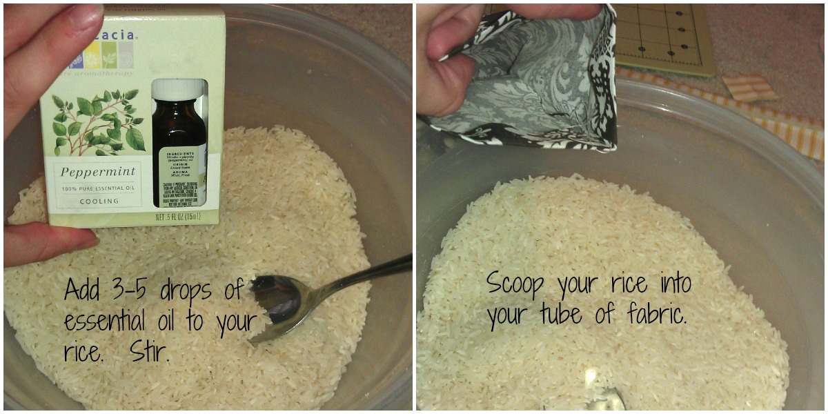 Living, Loving, Crafting Homemade Heating Pad